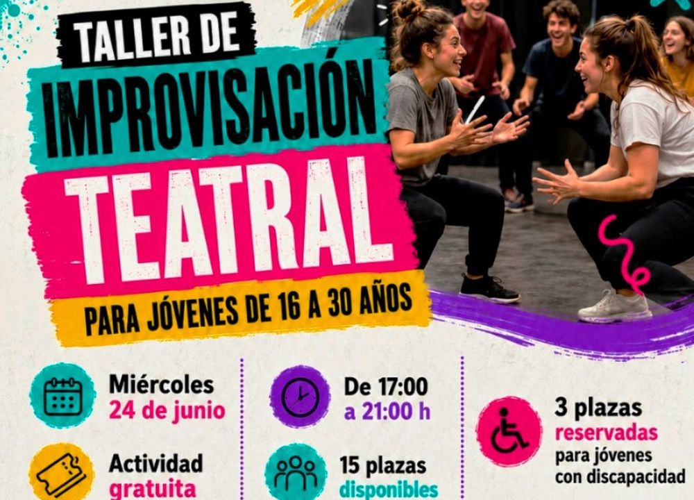 Taller de improvisación teatral para jóvenes