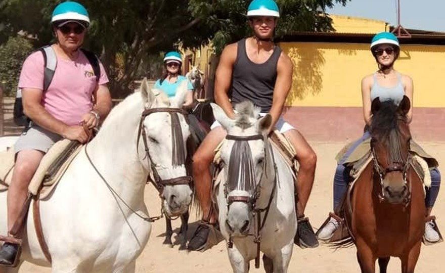 Paseo a caballo por Doñana y el Aljarafe