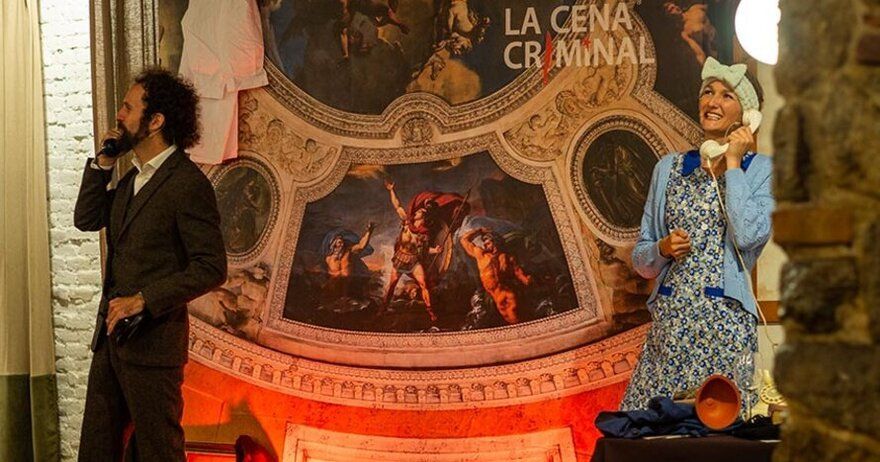 La Cena Criminal: Un cadáver en el Louvre