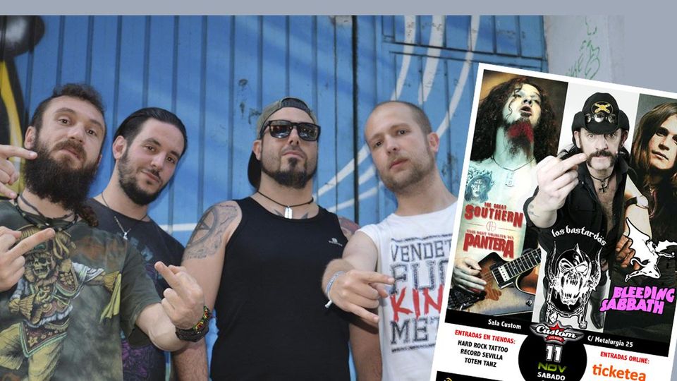 Homenaje a Motörhead por Los Bastardos en Sevilla - 27 diciembre