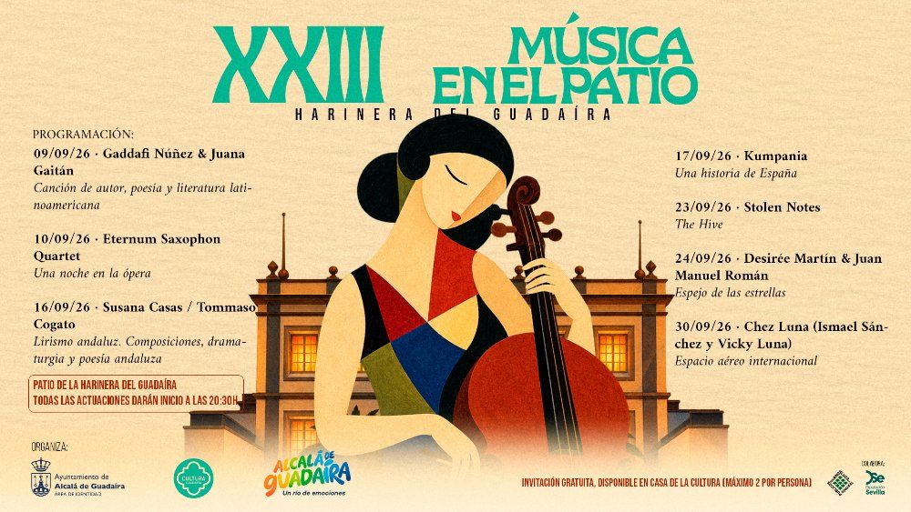 Ciclo de música en el patio