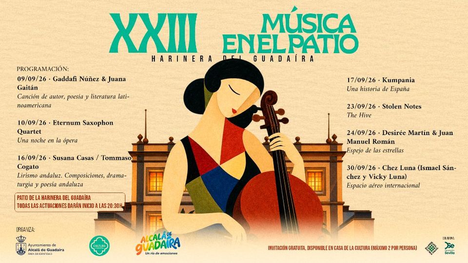Ciclo de música en el patio