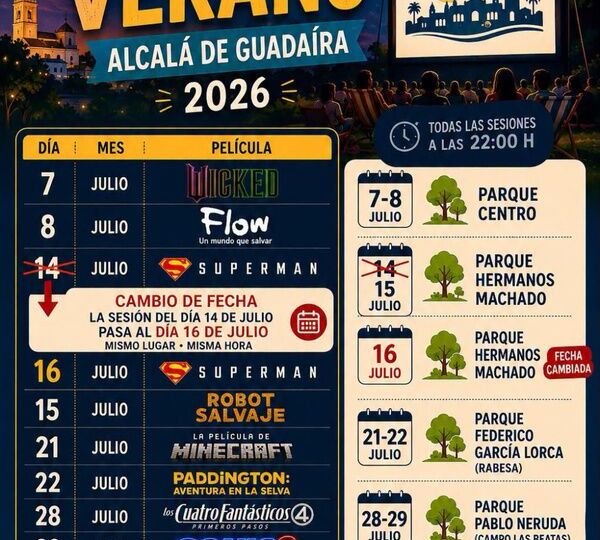 Cine de verano en Alcalá (Los Tipos Malos 2)