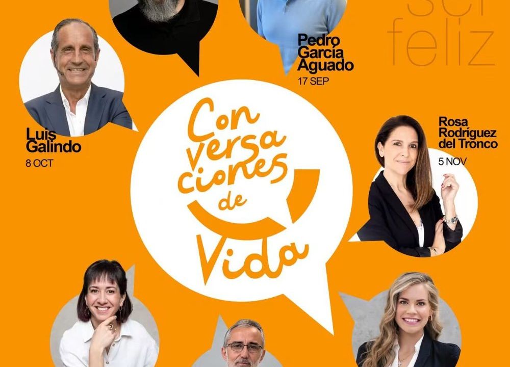 Vuelve el ciclo Conversaciones de vida. Elige ser feliz