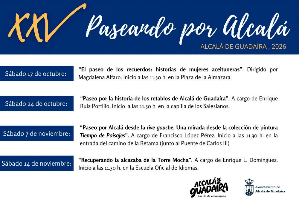 Paseando por Alcalá 2026