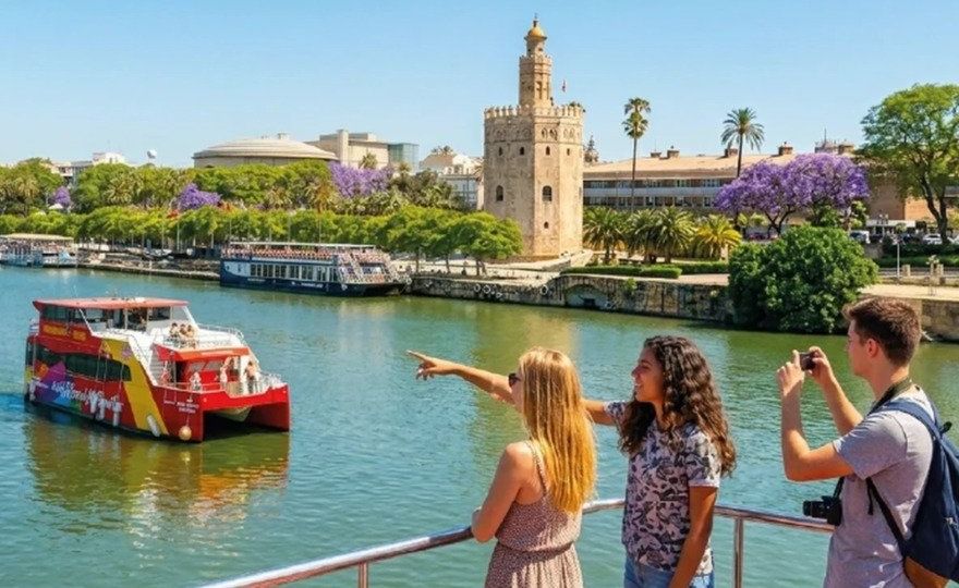 Barco turístico City Sightseeing Sevilla