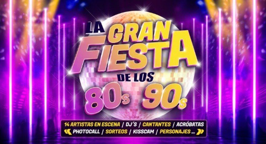 La gran fiesta de los 80 y 90, en Sevilla