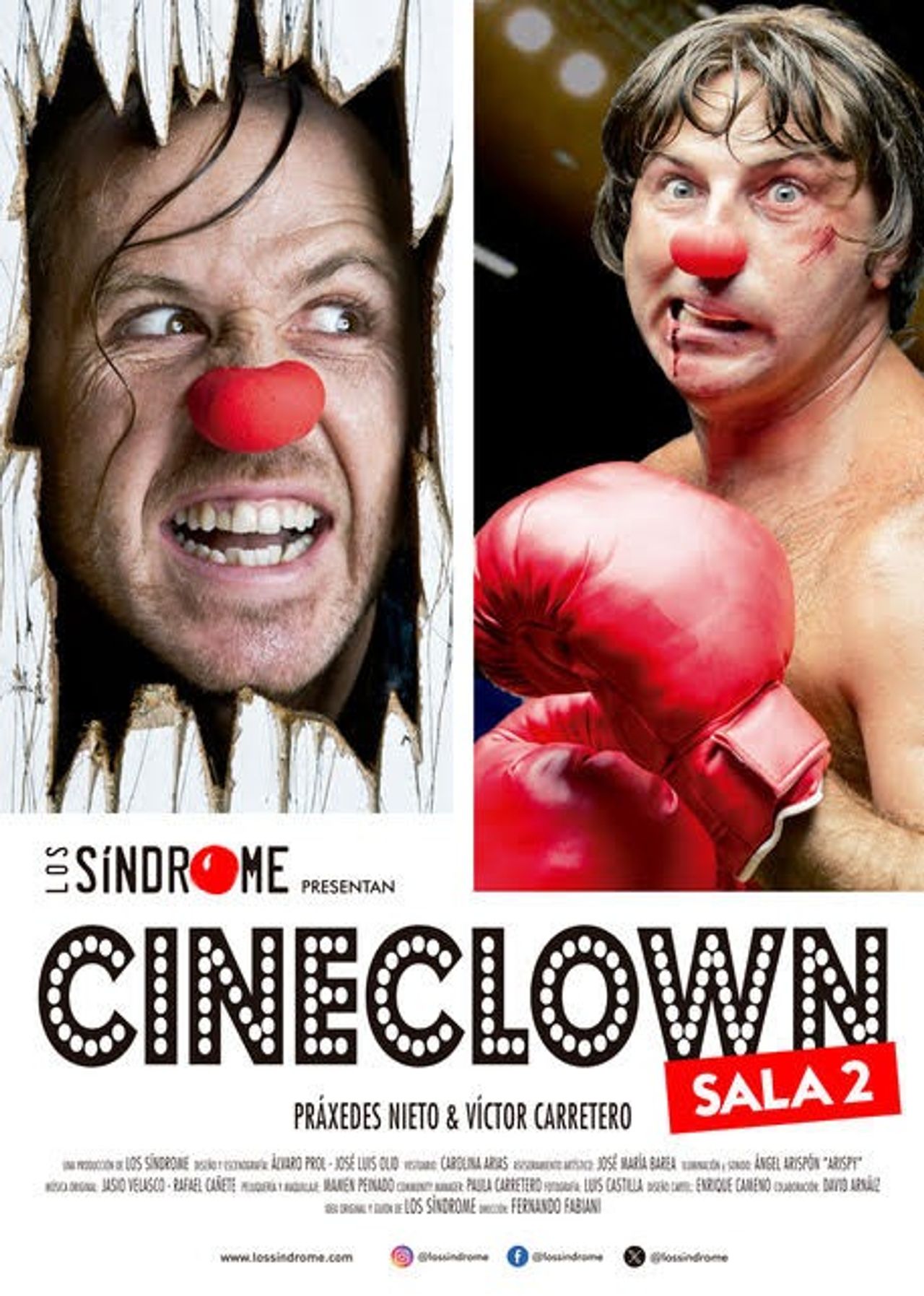 Cartel Cineclown. Foto: Sala Cero.