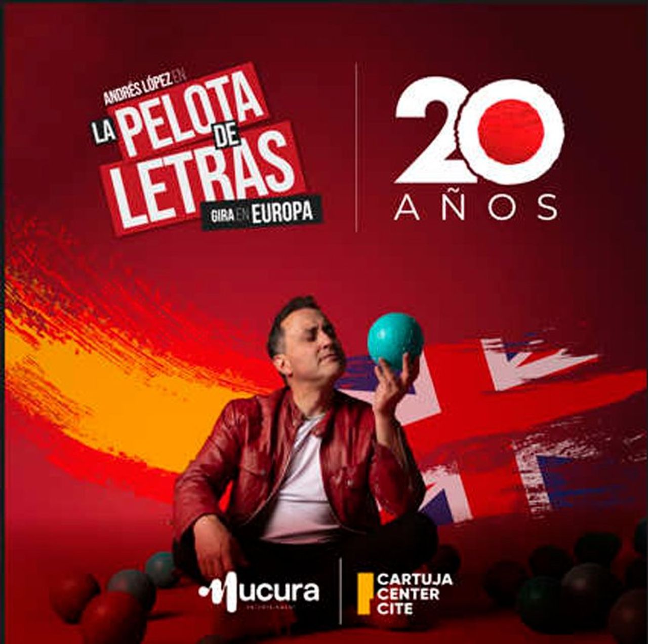 Cartel La Pelota de Letras. Foto: Cartuja Center Cite Sevilla.