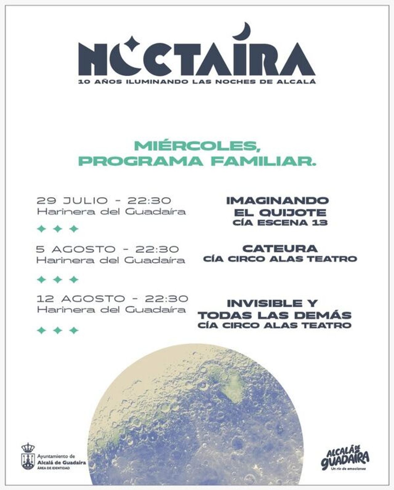 Programa familiar Noctaíra. Foto: Ayuntamiento de Guadaíra. 